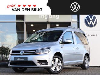 volkswagen caddy 1.4 tsi 125 pk dsg comfortline | trekhaak | navigatie | cruise control | camera | app connect | climatronic | stoelverwarming |
