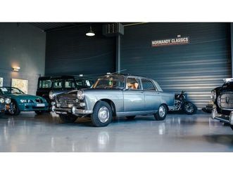 1963 peugeot 404 argent manuel, 4 vitesses conduite à gau...