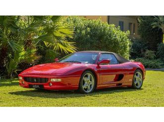1997 ferrari f355 rouge manuel, 6 vitesses conduite à gau...