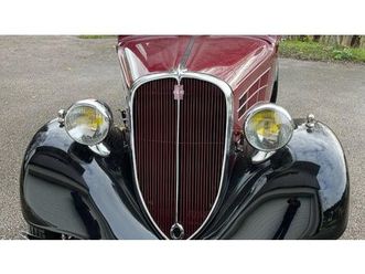 1934 fiat 508 balilla rouge foncé manuel, 4 vitesses cond...