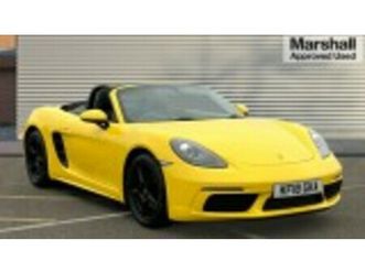 porsche boxster 718 boxster roadster 2.0 2dr pdk