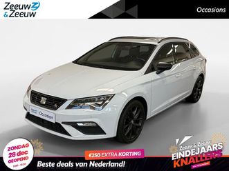 seat leon st 1.5 tgi style ultimate edition automaat airco camera parkeersensoren apple carplay android auto schuifkanteldak