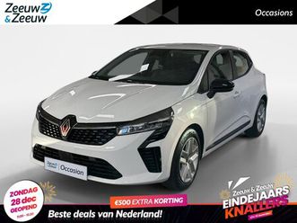 renault clio 1.0 tce 90 gpf evolution airco cruise controle parkeersensoren 5 deurs apple carplay android auto zeer mooie auto pas 18000km