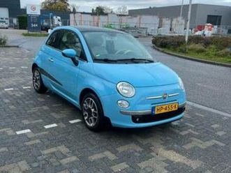 fiat 500 1.2 c 2010 blauw — fiat — marktplaats