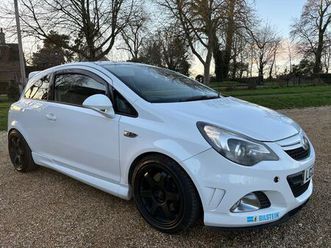2012 vauxhall corsa 1.6 vxr nurburgring edition 16v turbo (205ps)