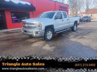 2015 chevrolet silverado 2500hd 4x4 lt double cab 6.0l v8 8ft-box