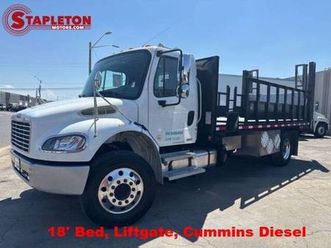 2011 freightliner m2 106 18' bed, liftgate, 6.7l cummins diesel, air b