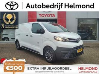 toyota proace electric worker extra range navigator — bestelauto's — marktplaats