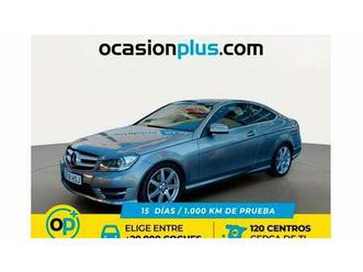 mercedes-benz clase c coupé 220cdi be sport