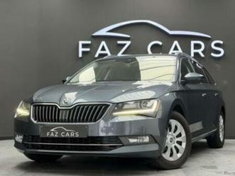 ② skoda superb sw 1.6 cr tdi style dsg * led + cuir + garantie — skoda — 2ememain