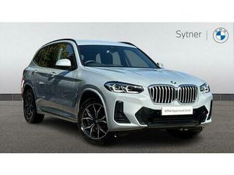 bmw x3 20 xdrive m sport 2.0 5dr