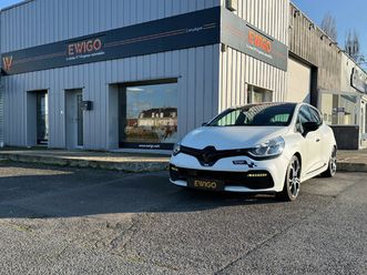 clio iv 1.6 turbo 220cv edc rs trophy ragnotti numéroté n°1793 / r.s monitor/ gps / camera /