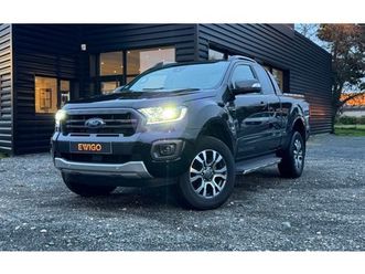 super cabine 2.0 tdci 215 wildtrak 4x4 - attelage - 1ere main - suivi constructeur - carplay