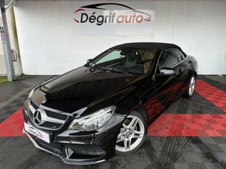 mercedes classe e cabriolet 220 cdi fascination a