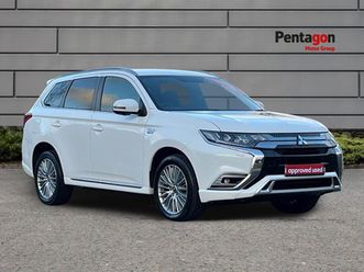 used mitsubishi outlander phev 2019 2.4h twinmotor 13.8kwh 4h suv 5dr petrol plug in hybrid cvt 4wd euro 6 (s/s) (209 ps)