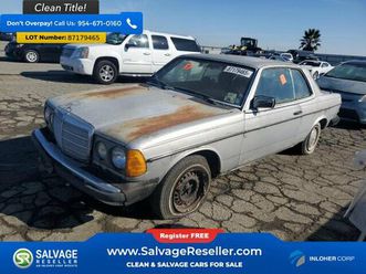 1983 mercedes-benz 300cd turbo