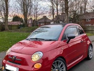 2015/65 abarth 595 comp 180 cabrio – new cambelt kit & clutch– 1 owner – fmdh