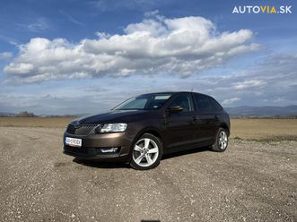 škoda rapid spaceback hatchback 81kw manuál za 7 490 €