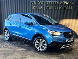 vauxhall crossland x 1.2 crossland x tech line nav ecotec t s/s auto 5dr