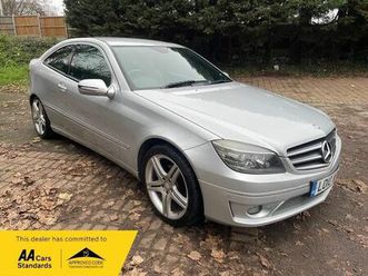 mercedes-benz clc-class 1.8 clc180k sport coupe 3dr petrol auto euro 4 (143 ps)