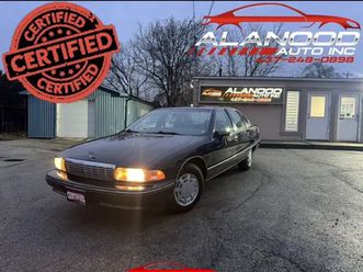 1991 chevrolet caprice classic 4dr sedan