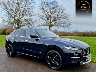 2018 maserati levante 3.0 gransport nerissimo edition