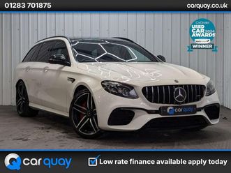 mercedes-benz e-class 4.0 amg e 63 s premium 4matic+ auto 4wd 5dr