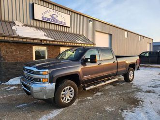 2016 chevy silverado 3500 crew cab 4x4 lt 6.6l - rebuilt title