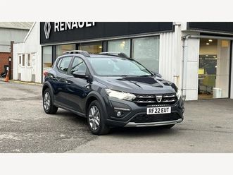dacia sandero dacia sandero stepway hatchback 1.0 tce comfort 5dr sat nav+rear camera+carplay hatchback 2022, 4827 miles, £11870 - 33051777 - exchangeandmart.co