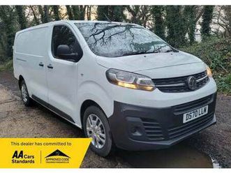 2020 vauxhall vivaro 1.5 turbo d 2900 dynamic l2 h1 euro 6 (start/stop) 6dr panel van diesel manual