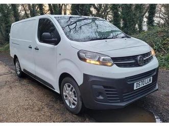 2020 vauxhall vivaro 2900 1.5d 100ps dynamic h1 van panel van diesel manual