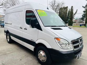2008 dodge sprinter 3500hd 123k.mi.diesel high ceiling dually cargovan