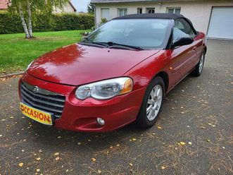 chrysler sebring 2.7 v6 204ch lx cabriolet - 2005