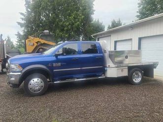 2017 ram 5500 flatbed manual g56 w/ snow plow