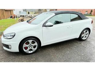 vw golf 6 cabrio gti mit top ausstattung