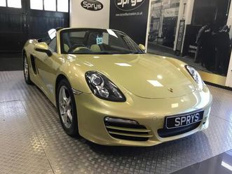 2013 porsche boxster 2.7 pdk