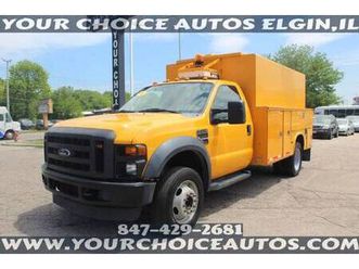 2009 ford f550 diesel 1owner utility service / commercial truck b00214