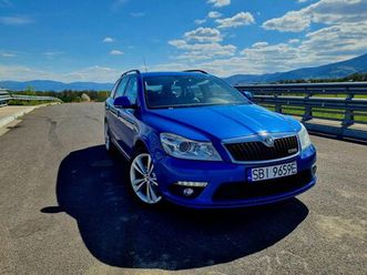skoda octavia 2 fl rs tdi 170km - przebieg autostradowy bielsko-biala • olx.pl