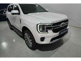 2025 ford everest 3.0d v6 platinum awd auto
