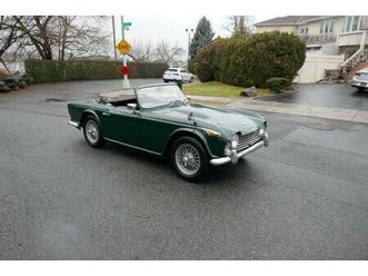 1967 triumph tr4a irs good driver (st# 2740)