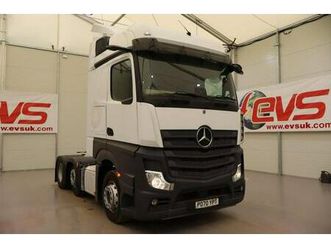 2020 (70 plate) mercedes benz actros 2545 6x2 euro 6 tractor units