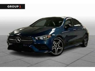 certified 2023 mercedes-benz cla 250 base 4matic