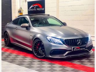 4.0 c63 v8 biturbo amg s edition 1 spds mct euro 6 (start/stop) 2dr