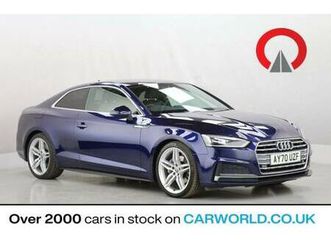 2020 audi a5 2.0 tdi 40 s line coupe 2dr diesel s tronic euro 6 (start/stop) (190 ps) coupe diesel autom...