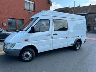 ② mercedes sprinter 413cdi avec 39.000km etat neuve — camionnettes & utilitaires — 2ememain