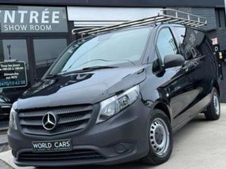 ② mercedes-benz vito 2.1d 7g tvac*btwin double cab auto. navi — camionnettes & utilitaires — 2ememain