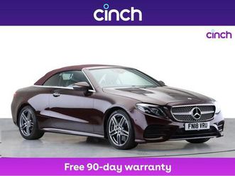 2.0 e300 amg line (premium plus) cabriolet g-tronic+ euro 6 (start/stop) 2dr