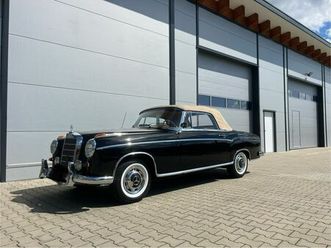 mercedes ponton 220 s cabrio mit tüv fahrbereit
