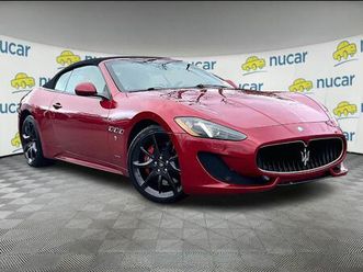 used 2014 maserati granturismo sport