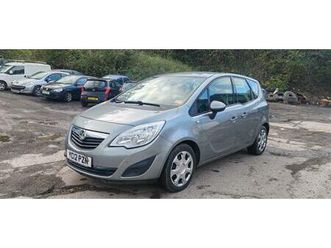 2012 vauxhall meriva 1.4t 16v [140] exclusiv 5dr mpv petrol manual